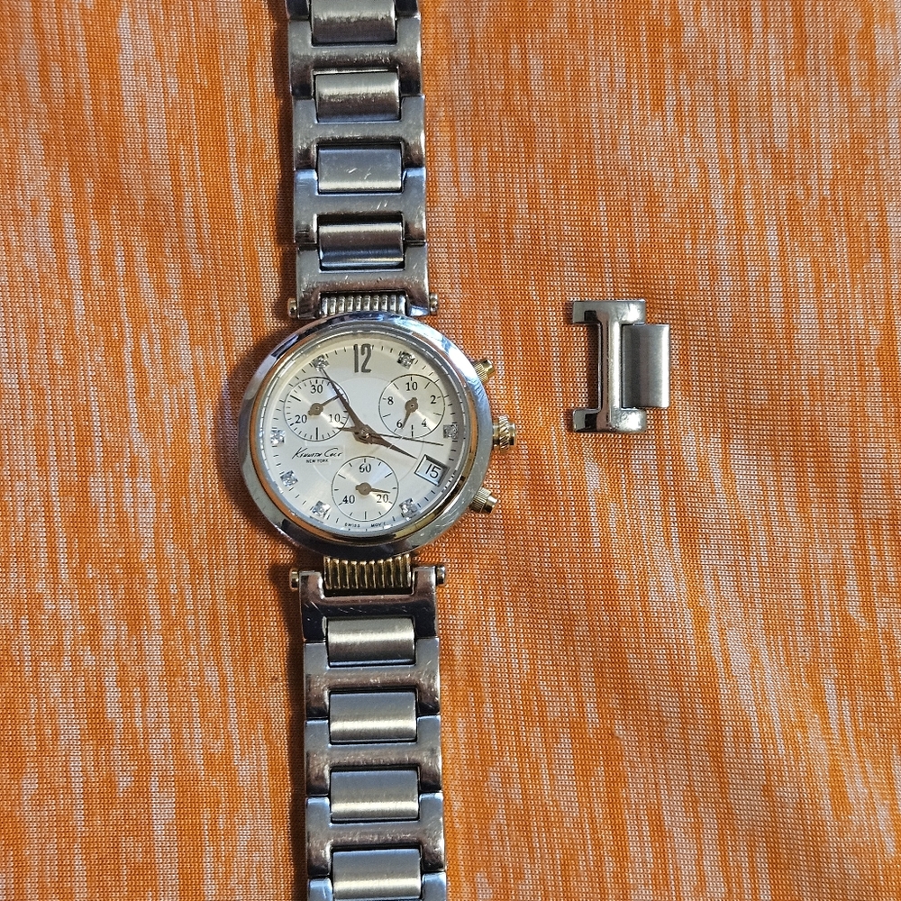 Kenneth Cole Gold and Silver Stainless Steel Watch - Picture 12 of 15